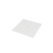 800x800mm Square Shower Tray with Waste - White Slate Effect - Pearl