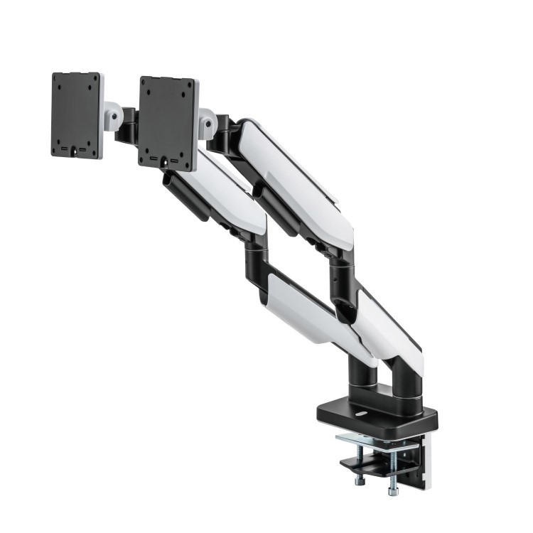 electriQ Premium Gaming Dual Monitor Arms with RGB