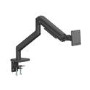 electriQ Premium Spring Assisted Single Monitor Arm