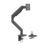 electriQ Premium Spring Assisted Single Monitor Arm