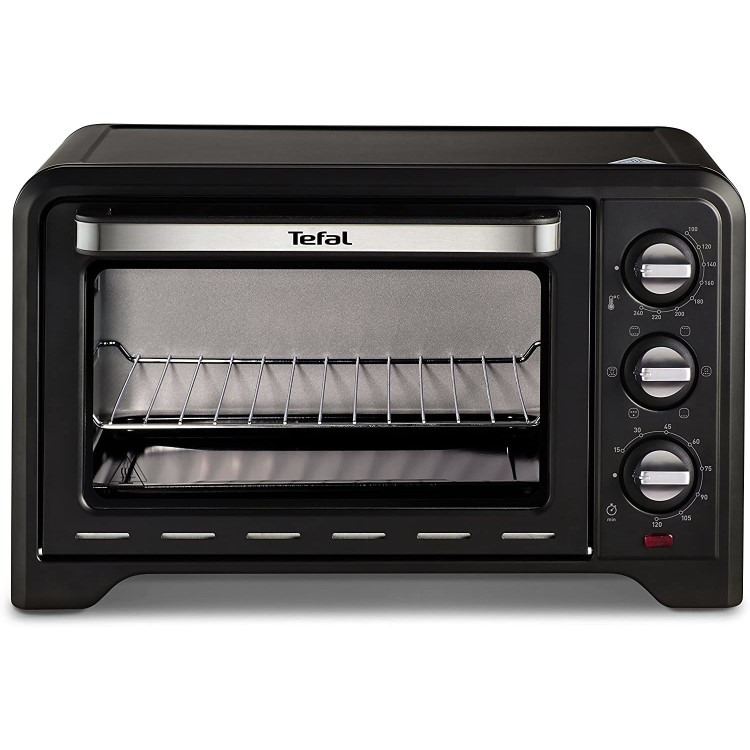 Tefal Optimo 8-in-1 19L Mini Oven with Rotisserie - Black