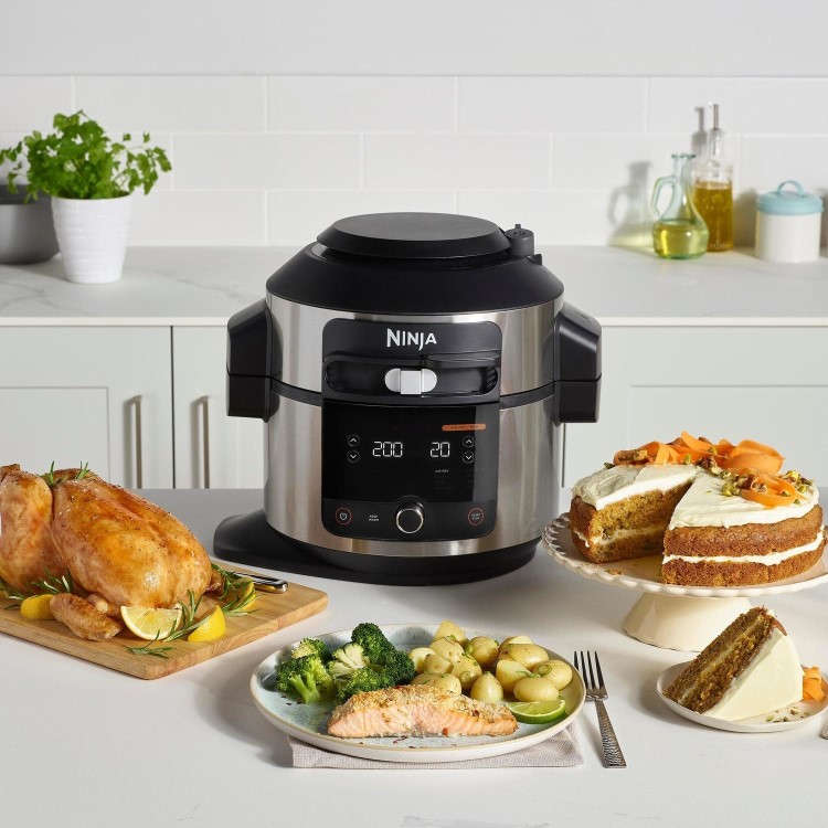 Refurbished Ninja OL550UK Foodi 11-in-1 6L SmartLid Multi-Cooker & Air Fryer