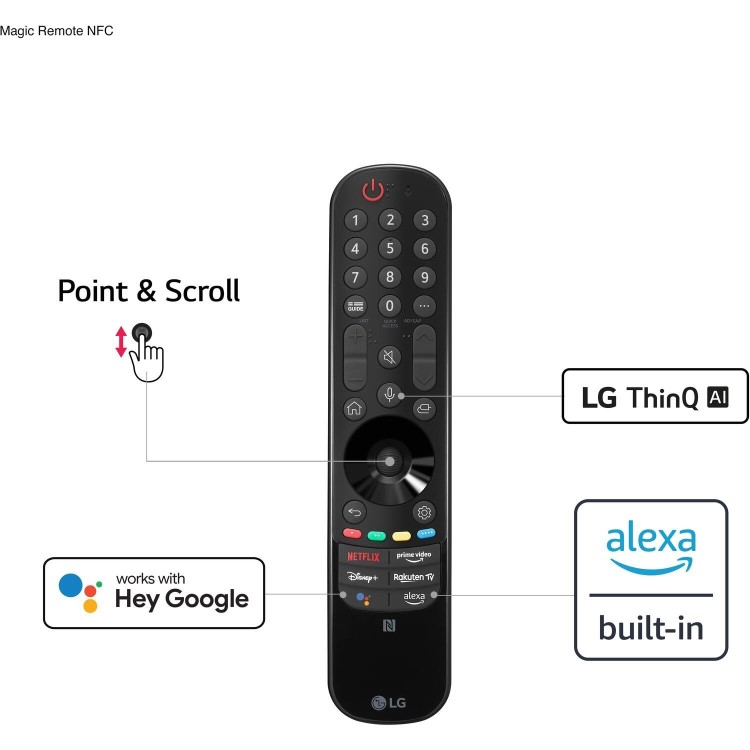 LG C2 42 Inch OLED 4K HDR Smart TV