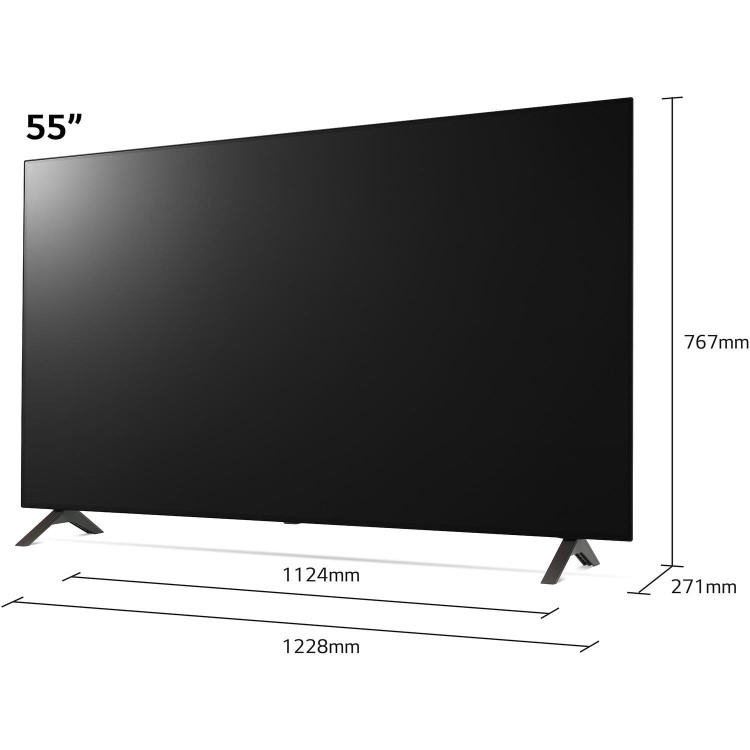 LG A1 55 Inch OLED 4K HDR 60Hz AI Processor Smart TV