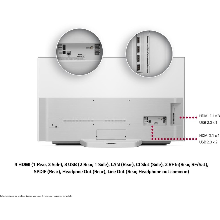 LG C1 55 Inch OLED 4K HDR 120Hz HDMI 2.1 Freeview Smart TV