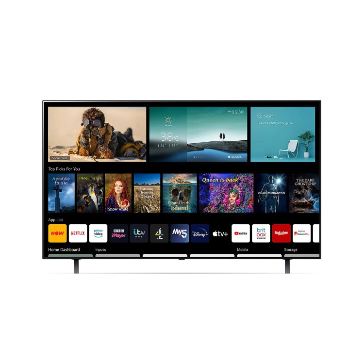 LG A1 65 Inch OLED 4K HDR 60Hz AI Processor Smart TV