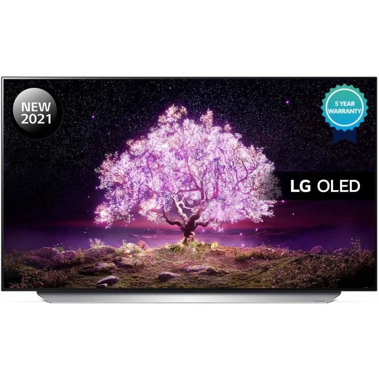 LG C1 65 Inch OLED 4K HDR 120Hz HDMI 2.1 Freeview Smart TV