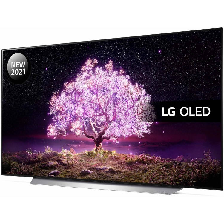 LG C1 65 Inch OLED 4K HDR 120Hz HDMI 2.1 Freeview Smart TV