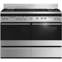 Fisher & Paykel 120cm Double Oven Dual Fuel Range Cooker - Stainless Steel