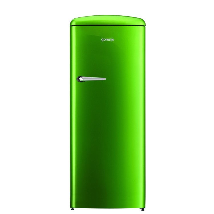 Gorenje ORB153GR 60cm Wide Retro Style Freestanding Fridge - Lime Green