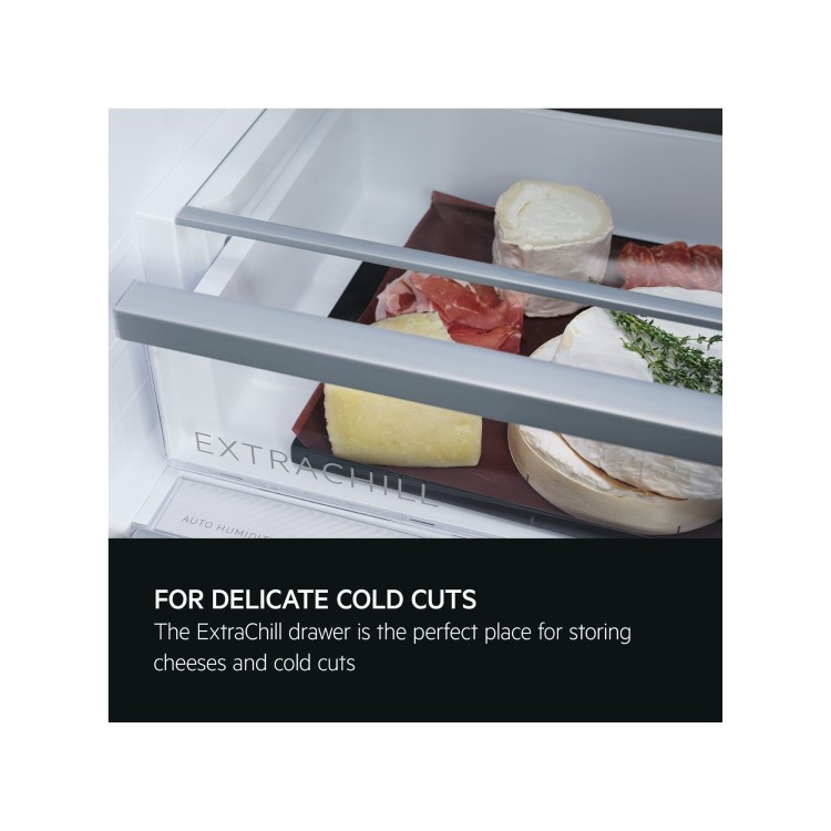 AEG 7000 Series 390 Litre Freestanding Fridge - Stainless Steel