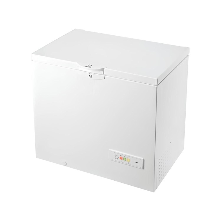 Indesit 255 Litre Freestanding Chest Freezer - White