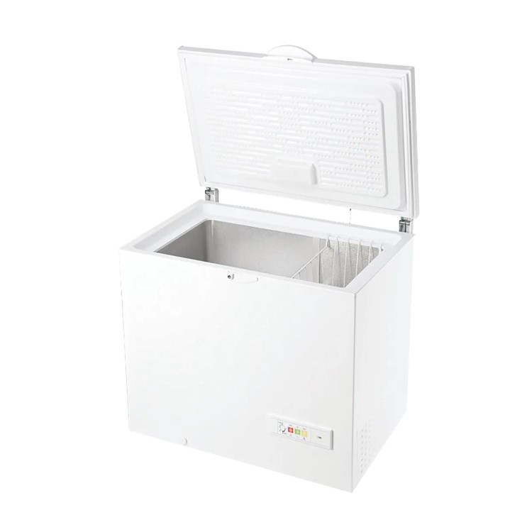 Refurbished Indesit OS2A250H21 Freestanding 255 Litre Chest Freezer White