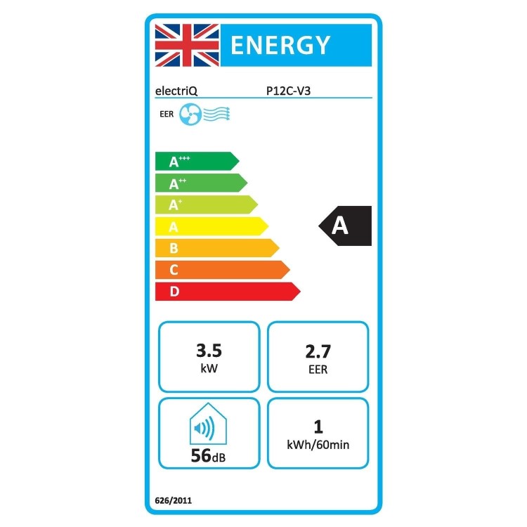 electriQ 12000 BTU Portable Air Conditioner