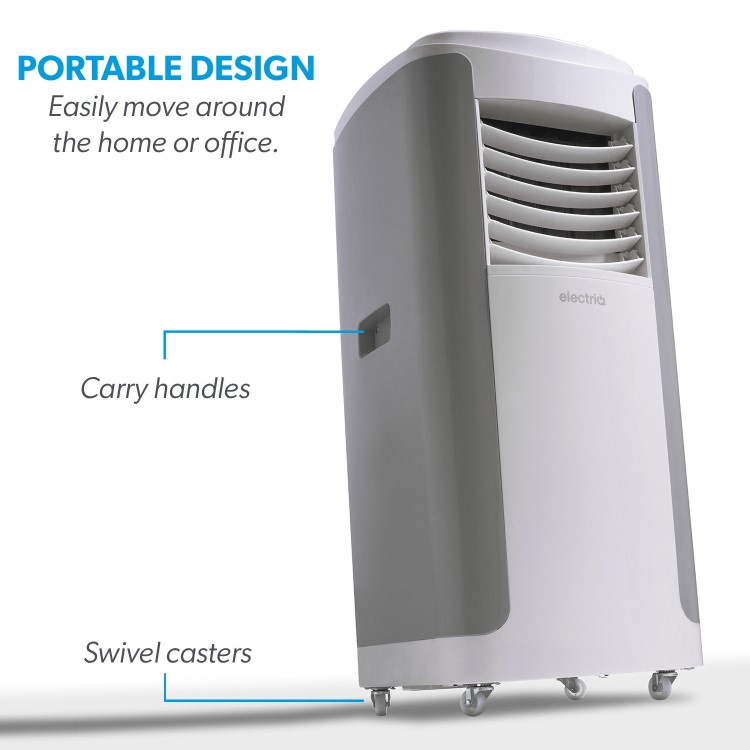 electriQ 12000 BTU Portable Air Conditioner