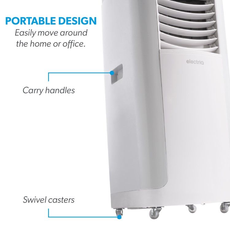 Refurbished electriQ P15C 14000 BTU Portable Air Conditioner