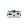 Smeg P1641X Linea 4 Burner 60cm Gas Hob With Ultra Rapid Burner - Stainless Steel