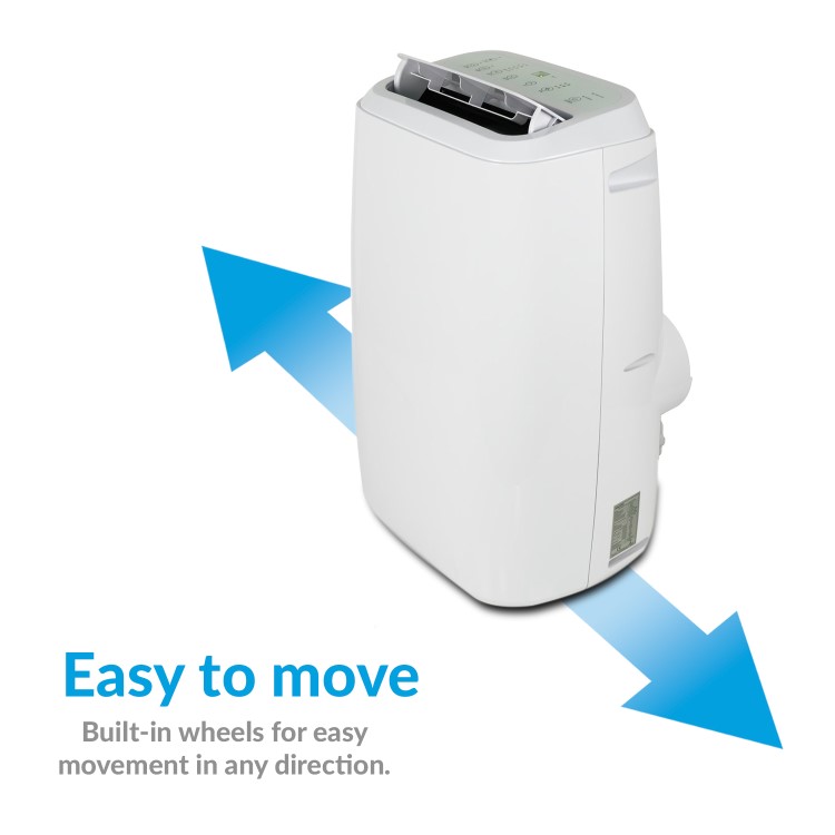 electriQ 18000 BTU Portable Air Conditioner with Heat Pump