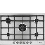 Smeg P372XGH Classic 72cm 5 Burner Gas Hob Stainless Steel