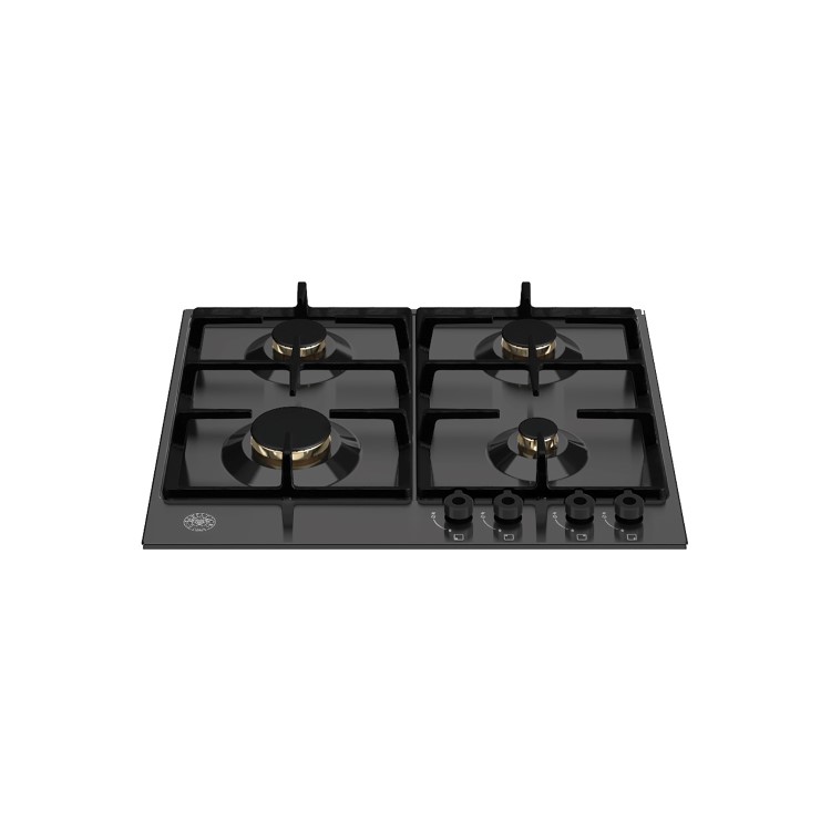 Refurbished Bertazzoni Professional P604PRONE 60cm 4 Burner Gas Hob Black