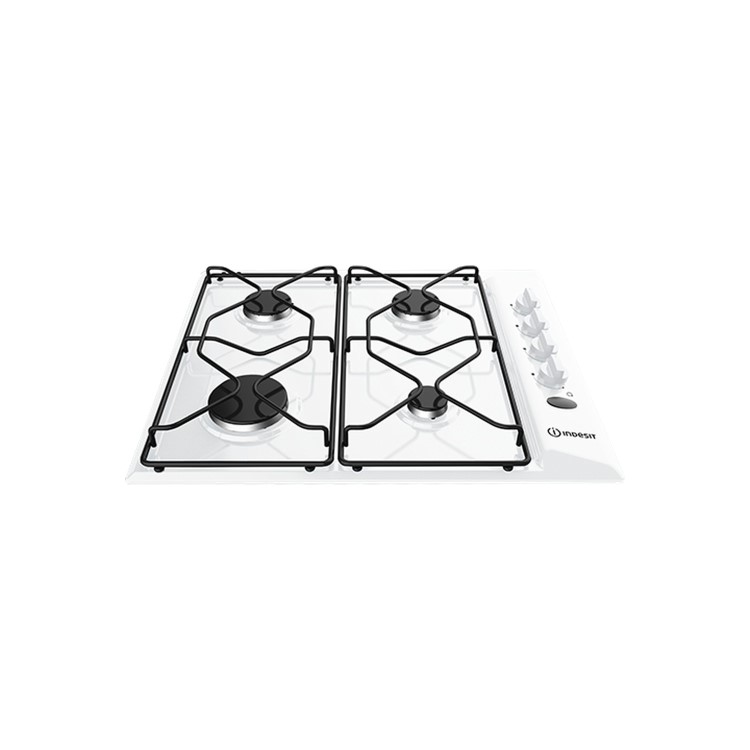 Indesit Aria 58cm 4 Burner Gas Hob - White