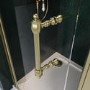 Brushed Brass Traditional Handle - Pavo