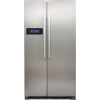 CDA PC50SC Stainless Steel Look 550 Litre American Fridge Freezer