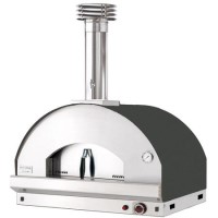 Fontana Mangiafuoco Gas Pizza Oven Outdoor Built In - Anthracite