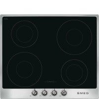 Smeg PI964X Victoria 60cm Four Zone Induction Hob Stainless Steel Frame