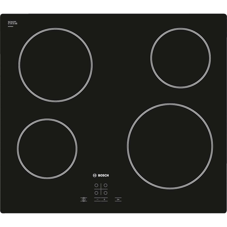 Bosch PKE611D17E Series 4 60cm 4 Zone Ceramic Hob