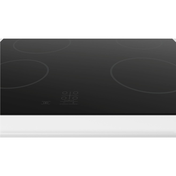 Refurbished Bosch Series 4 PKE61RAA8B 60cm 4 Zone Touch Control Ceramic Hob with QuickTherm