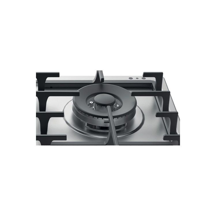 Hotpoint 59cm 4 Burner Gas Hob - Stainless Steel