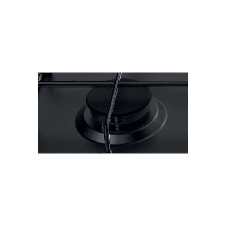 Hotpoint 58cm 4 Burner Gas Hob - Black