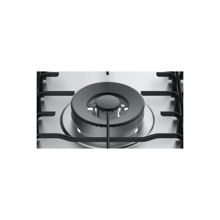 Refurbished Hotpoint PPH75PDFIXUK 75cm 5 Burner Gas Hob Stainless Steel