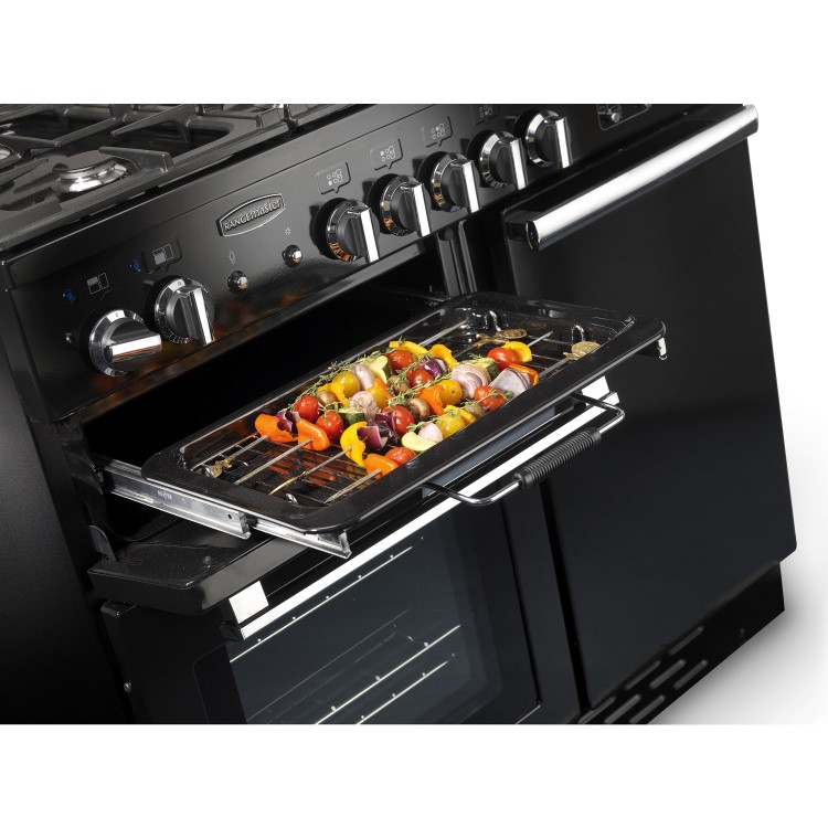 Rangemaster Professional Plus 100cm Electric Range Cooker - Black