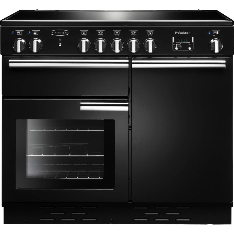 Rangemaster Professional Plus 100cm Electric Induction Range Cooker - Black