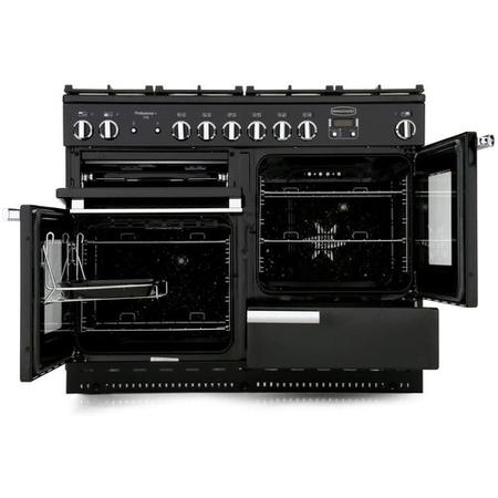 Rangemaster Professional Plus 110cm Dual Fuel Range Cooker - Black