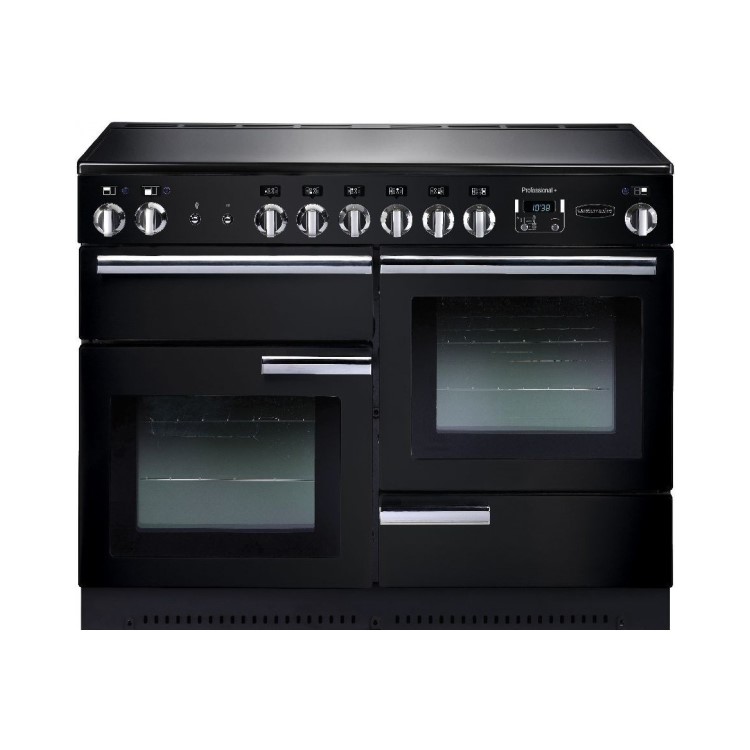 Rangemaster Professional Plus 110cm Electric Range Cooker - Black