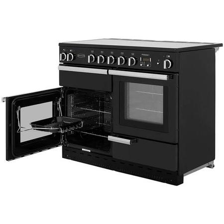 Rangemaster Professional Plus 110cm Electric Induction Range Cooker - Black