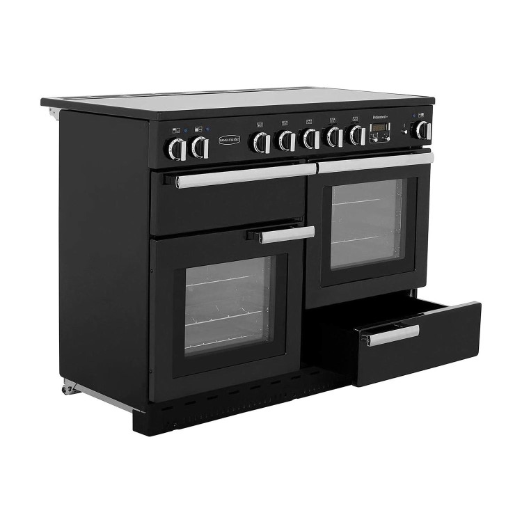 Rangemaster Professional Plus 110cm Electric Induction Range Cooker - Black