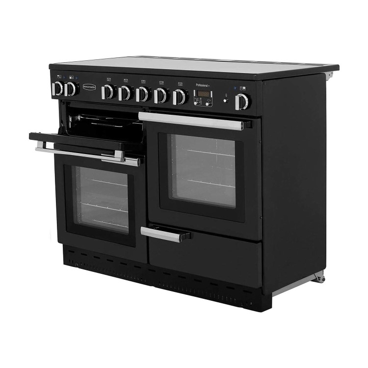 Rangemaster Professional Plus 110cm Electric Induction Range Cooker - Black