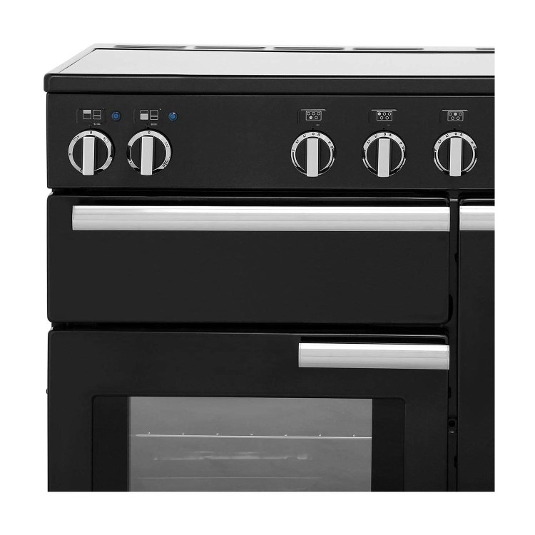 Rangemaster Professional Plus 110cm Electric Induction Range Cooker - Black