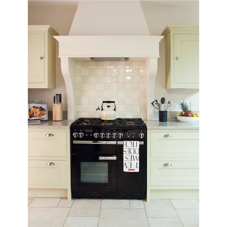 Rangemaster PROP90DFFCRC Professional Plus 90cm Dual Fuel Range Cooker - Cream