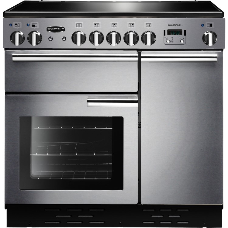 Rangemaster Professional Plus 90cm Electric Range Cooker - Stainless Steel