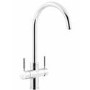 Abode PT1101 Pronteau 3 in 1 Instant Boiling Water Tap Prostream Monobloc - Chrome