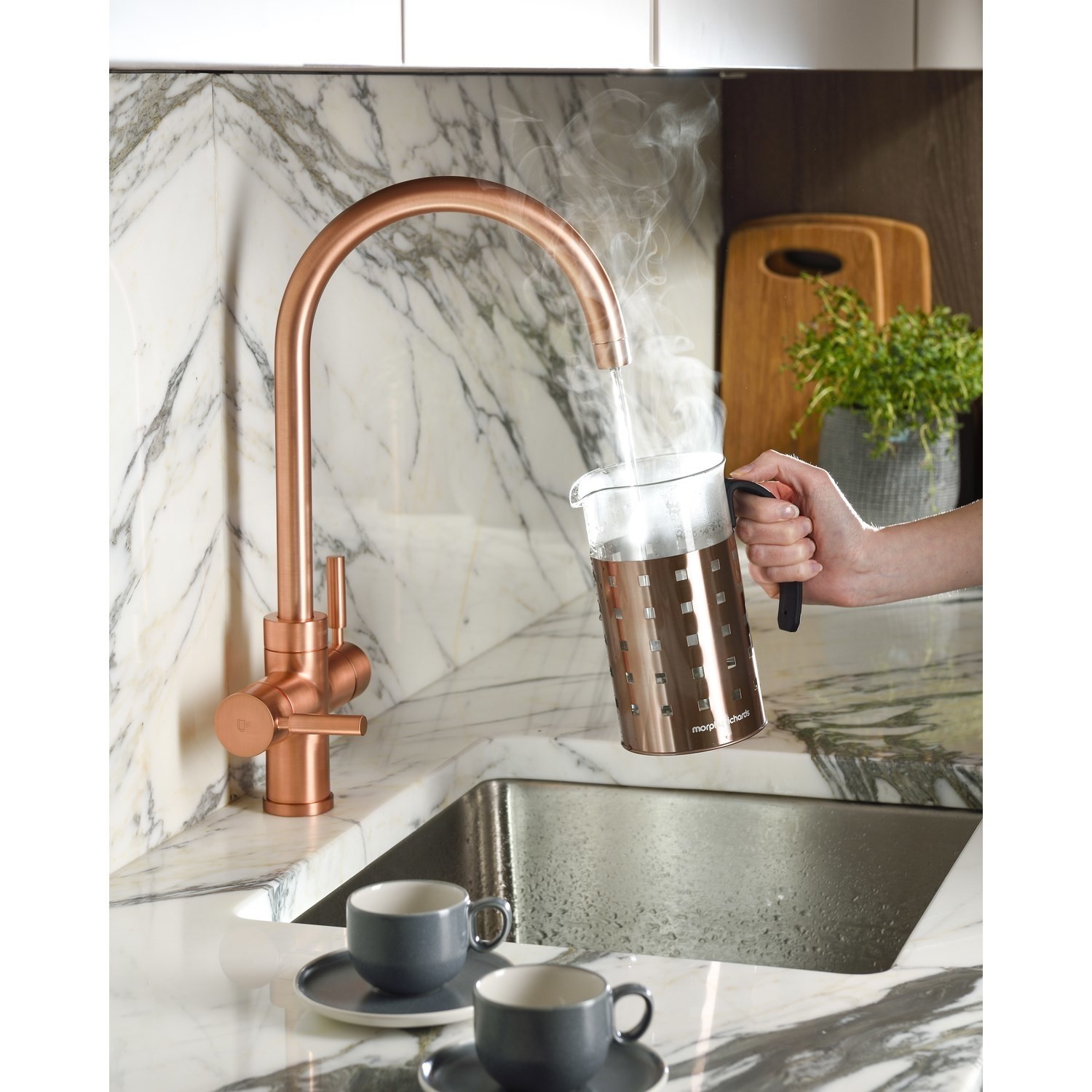 hot water tap for kitchen