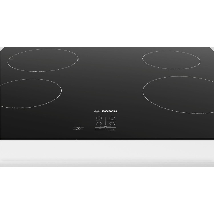 Refurbished Bosch Serie 2 PUG61RAA5B 60cm 4 Zone Induction Hob With Boost Zone