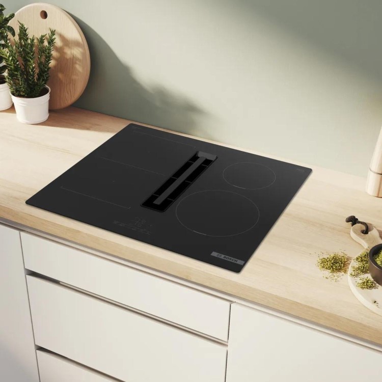 Bosch Series 4 60cm 4 Zone Venting Induction Hob with Combi Zone