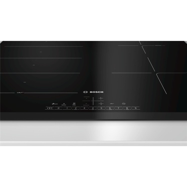 Refurbished Bosch Series 6 PXE651FC1E 60cm 4 Zone Induction Hob with Flex Induction Zone