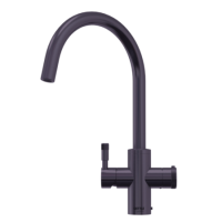 Qettle Signature Modern 4 in 1 Boiling Water Tap 2 Litre Round- Gunmetal